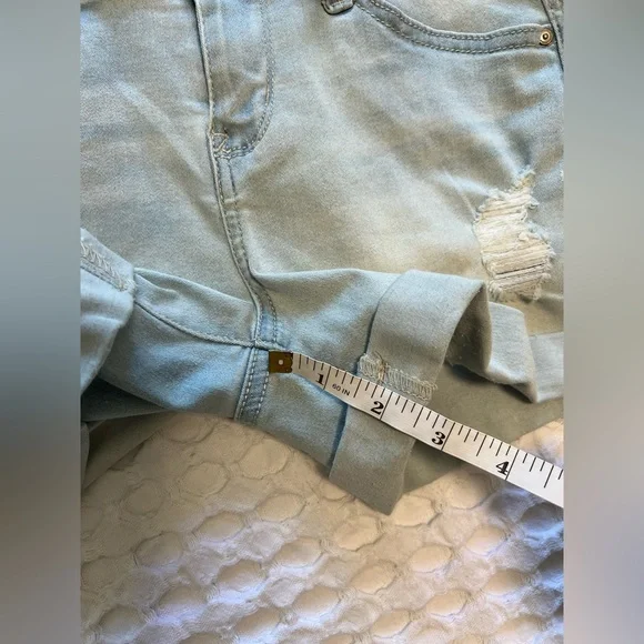 Wallflower Stretchy Denim Overalls - Picture 3 of 7